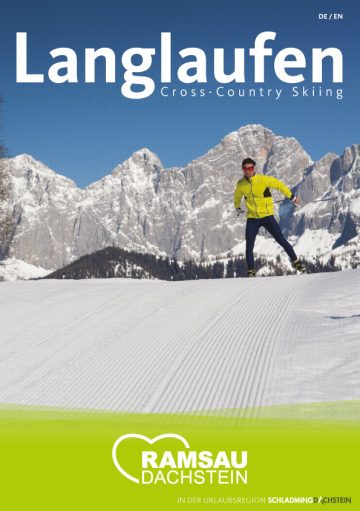 Tourismusverband Ramsau am Dachstein – Langlauf Prospekt + Falz