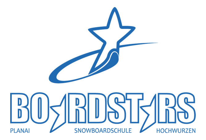 Snowboardschule Boardstars – Logo Design