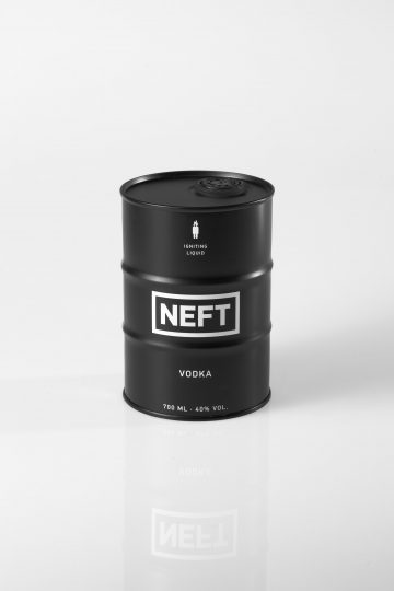 NEFT Vodka – Produktphotographie