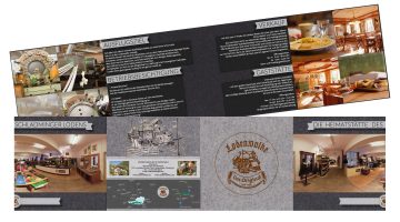 Lodenwalke Ramsau am Dachstein – Folder + Inserat