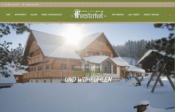 Forsterhof Appartements – Website neu