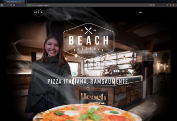 Ramsau Beach Pizzeria – Website