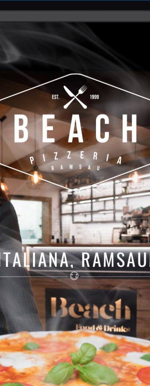 Ramsau Beach Pizzeria – Website