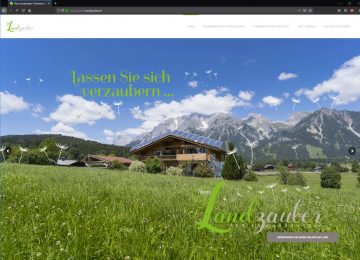 Haus Landzauber – Website