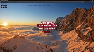 Haus Bergland – Website