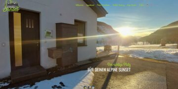 Appartement Sunset – Website + Logo