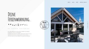 Appartements Mina & Hansl – Website + Logo