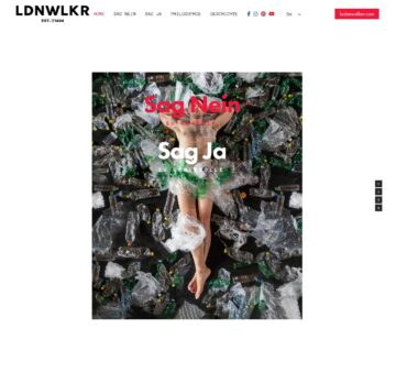 LDNWLKR – Website + Logo